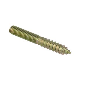 Ansatsskrue M4x50mm - Gulforzinket