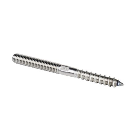 Ansatsskrue M8x80mm - Rustfri St�l