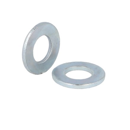 Sp�ndeskive �21x10,5x2mm - Elforzinket - DIN 125