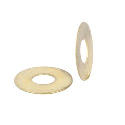 Spndeskive 30x14x1mm - Messing