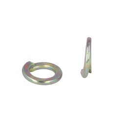 Fjederskive 17,5x10,50x2,2mm - Gulforzinket - DIN 127