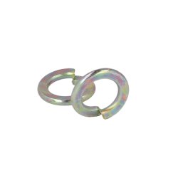 Fjederskive 17,5x10,50x2,2mm - Gulforzinket - DIN 127