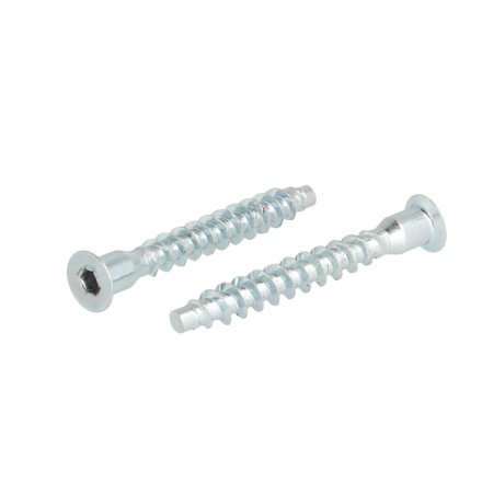 Samleskrue �6x50mm - Elgalvaniseret
