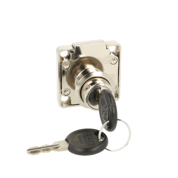 Skuffel�s "Hermes" �19x22mm - Forniklet -  Samme N�gle (E02)