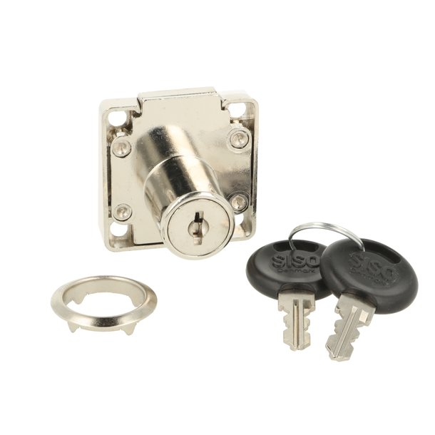 Skuffel�s "Hermes" �19x22mm - Forniklet -  Samme N�gle (E01)
