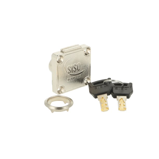 Skuffels "Snake" 19x22mm - Forniklet - Samme Ngle