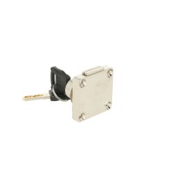 Skuffels "Snake" 19x22mm - Forniklet