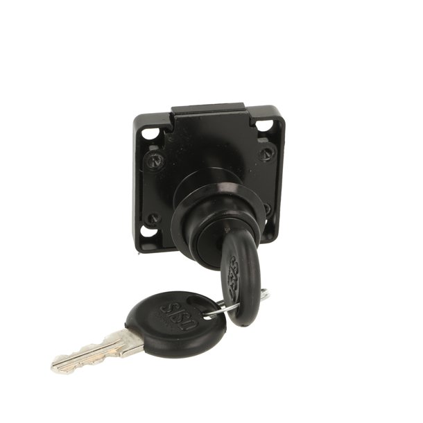 Skuffels "Hermes" 19x22mm - Sort