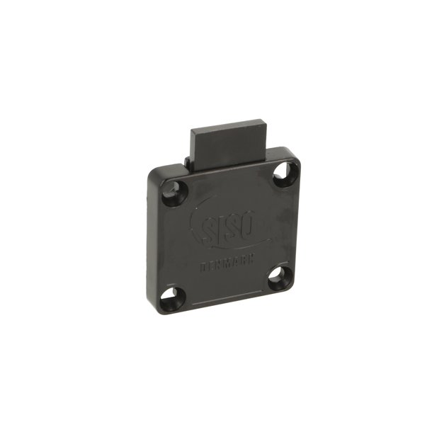 Skuffel�s "Hermes" �19x22mm - Sort - Samme N�gle (D20)