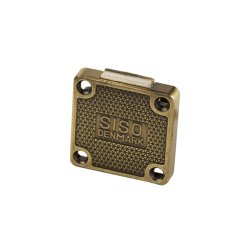 Skuffels "Hermes" 19x22mm - Bronzeret - Samme Ngle