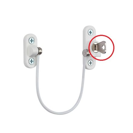 Ekstra N�gle til Vinduessikring V1, V2 & V3