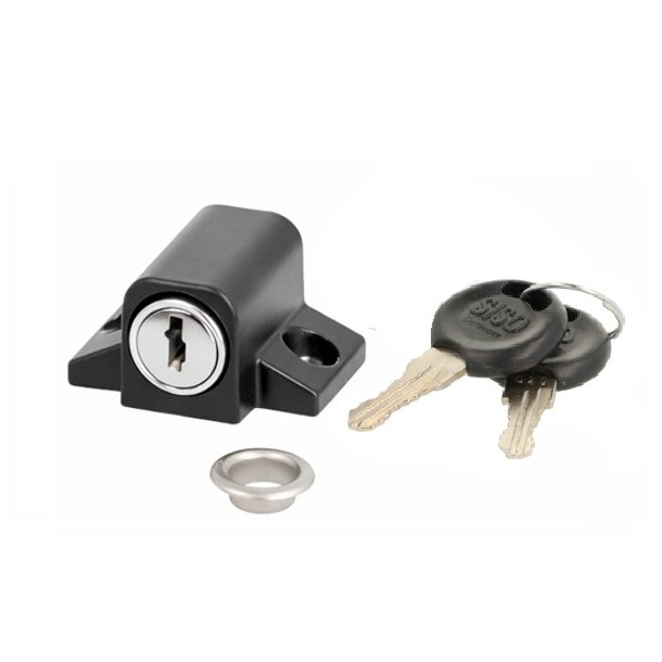 Vinduesl�s "Safe" Sort- Samme N�gle (D20)