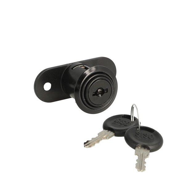 Tryk Skabsls "Nestor" 19x23mm - Sort