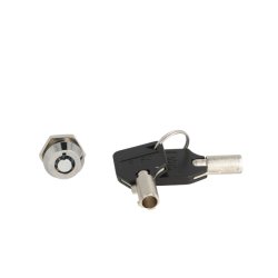 Tryk Skabsls "Carnos" 12x10mm - Forkromet - Samme Ngle