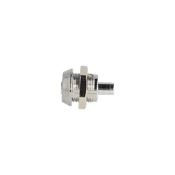Tryk Skabsls "Carnos" 12x10mm - Forkromet