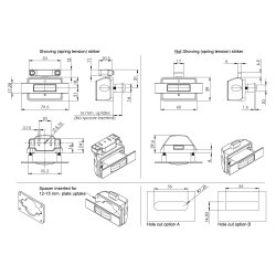 Campingvogn Trykls "Balder" - 12-16mm Front - Forkromet