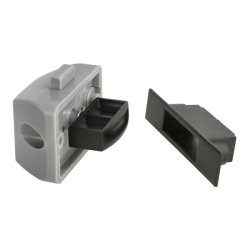 Campingvogn Trykls "Balder" - 12-16mm Front - Sort