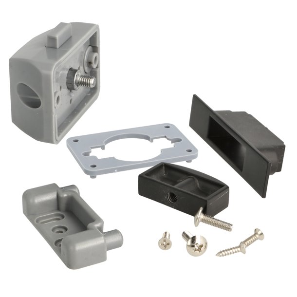 Campingvogn Trykls "Balder" - 12-16mm Front - Sort