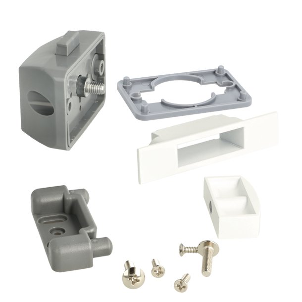 Campingvogn Trykls "Balder" - 12-16mm Front - Hvid