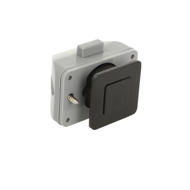 Campingvogn Trykls "Tyr" - 12-16mm Front - Sort