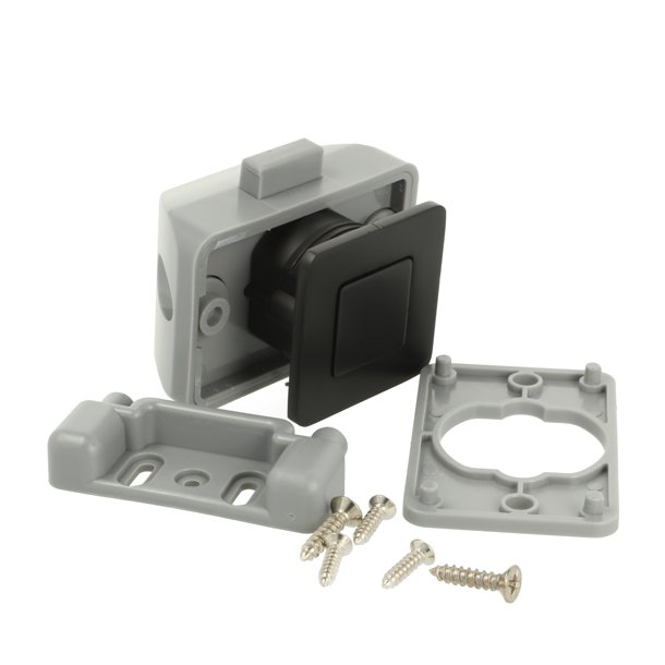 Campingvogn Trykls "Tyr" - 12-16mm Front - Sort