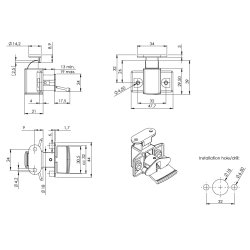 Campingvogn Smkls "Bragi" - 13-19mm Front - Brstet
