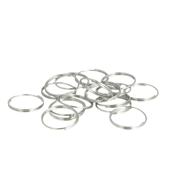 N�glering �20mm - Forniklet St�l