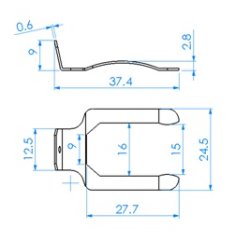 Fjederclips til Skabslse