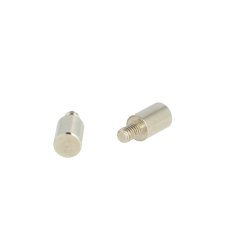 Forl�ngerdel 10mm, til "Nestor" Skabsl�s - Forniklet