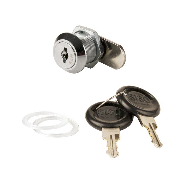 Skabsls "Zeus" 19x16mm - Forkromet