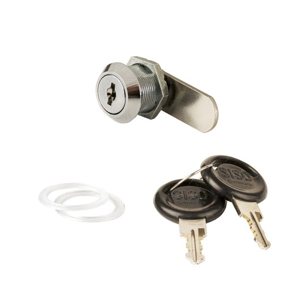 Skabsls "Zeus" 19x16mm - Forkromet