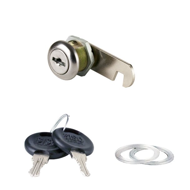 Skabsls "Zeus" 19x16mm - Forkromet