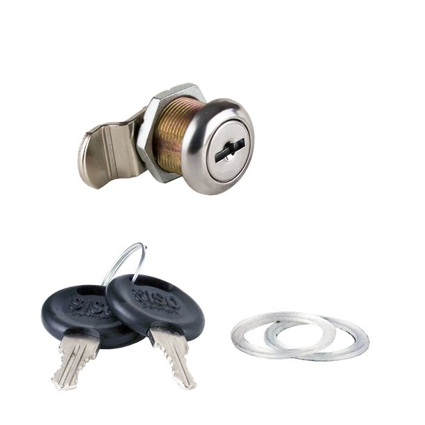 Skabsls "Zeus" 19x16mm - Forkromet