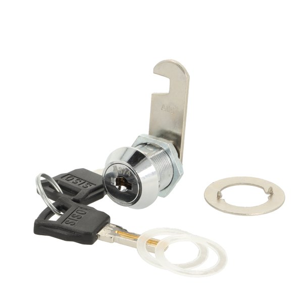 Skabsls "Snake" 19x20mm  - Forkromet