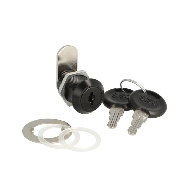 Skabsls "Zeus" 19x25mm - Sort