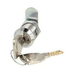 Skabsls "Snake" 19x25mm  - Forkromet