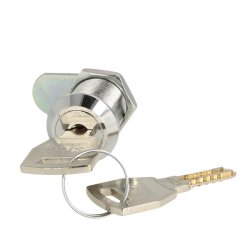 Skabsls "Snake" 19x25mm  - Forkromet