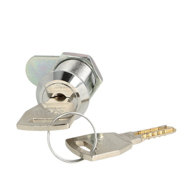 Skabsls "Snake" 19x25mm  - Forkromet