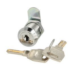 Skabsls "Snake" 19x25mm  - Forkromet