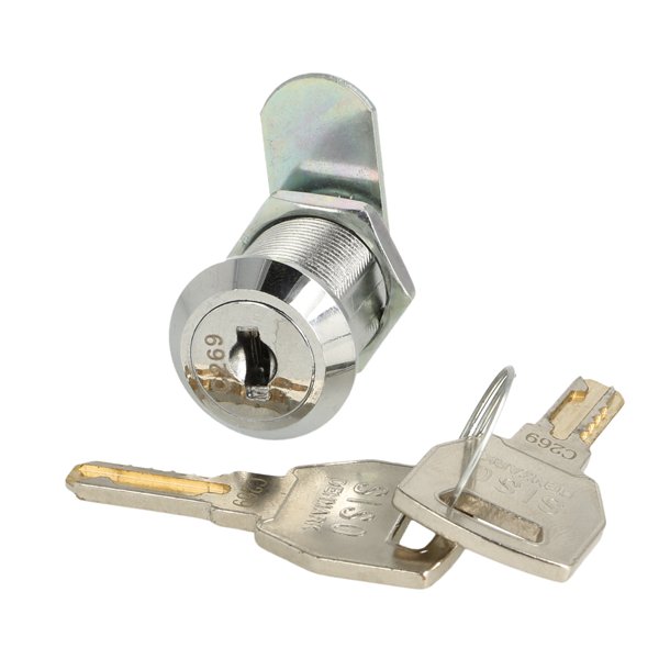 Skabsls "Snake" 19x25mm  - Forkromet