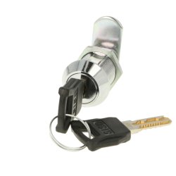 Skabsls "Snake" 19x25mm  - Forkromet