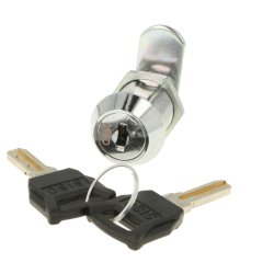 Skabsls "Snake" 19x25mm  - Forkromet