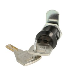 Skabsls "Snake" 19x25mm  - Sort