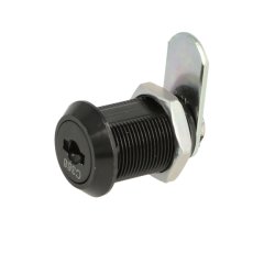 Skabsls "Snake" 19x25mm  - Sort