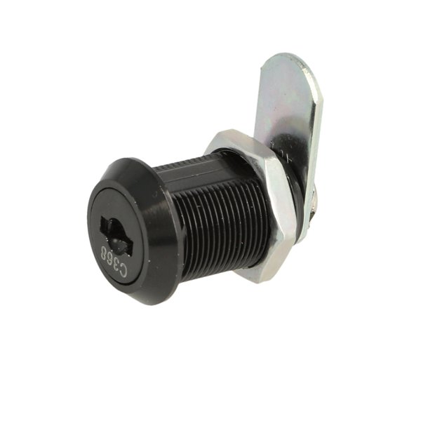 Skabsls "Snake" 19x25mm  - Sort