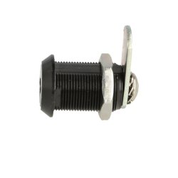 Skabsls "Snake" 19x25mm  - Sort