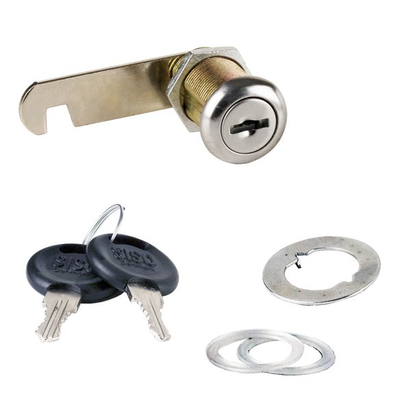 Skabsls "Zeus" 19x30mm - Rustfri Look - Samme Ngle