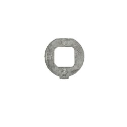 Skabsls "Roto" til Hngels 22x25mm - Forkromet