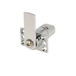 Skabsls "Roto" til Hngels 22x20mm - Forkromet