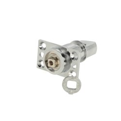 Skabsls "Roto" til Hngels 22x20mm - Forkromet